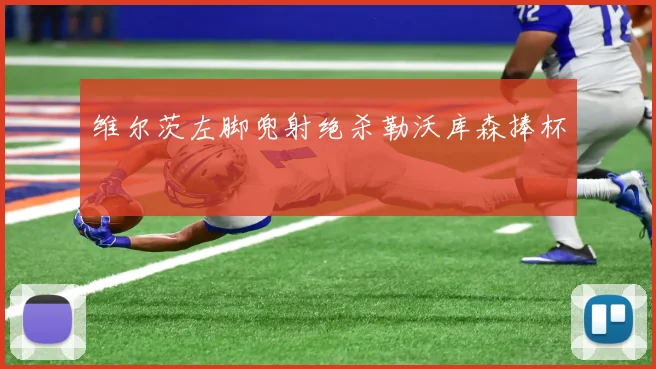维尔茨左脚兜射绝杀勒沃库森捧杯